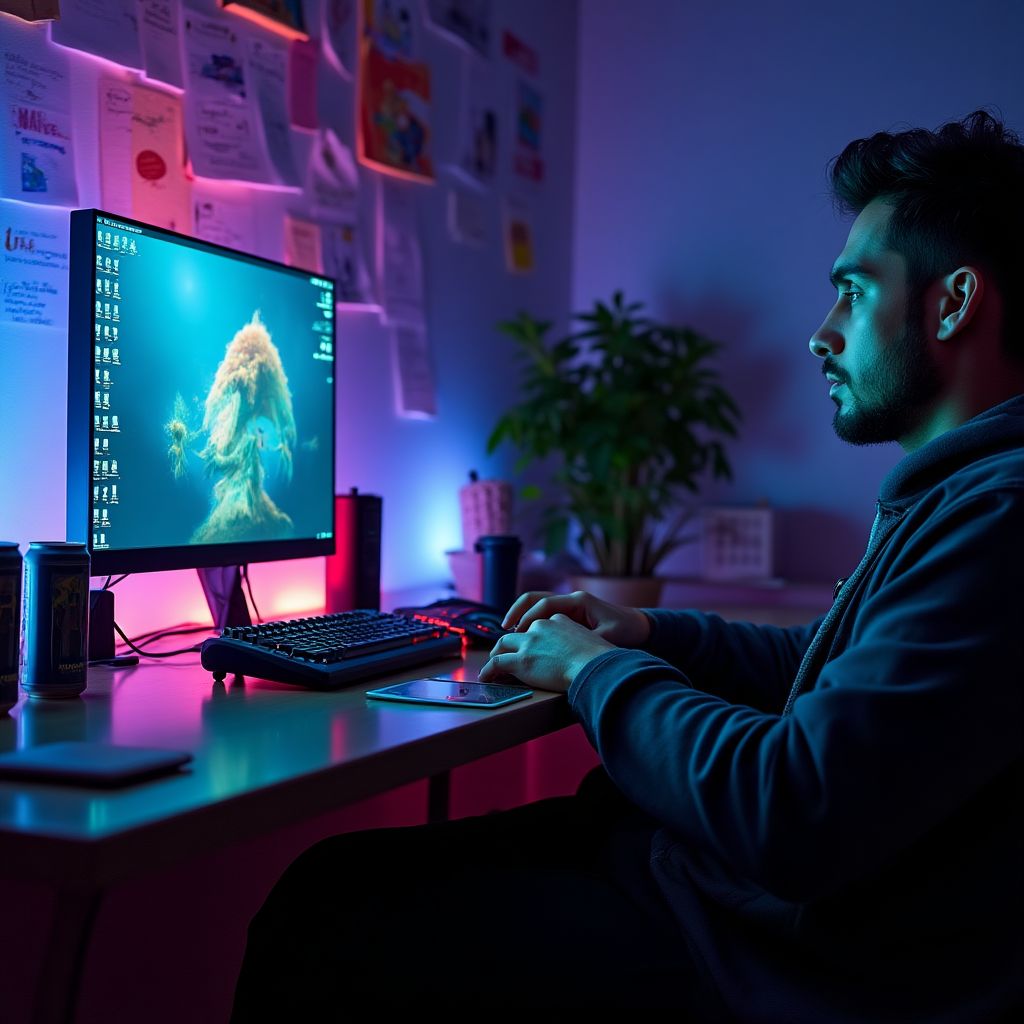 Marathon gaming session